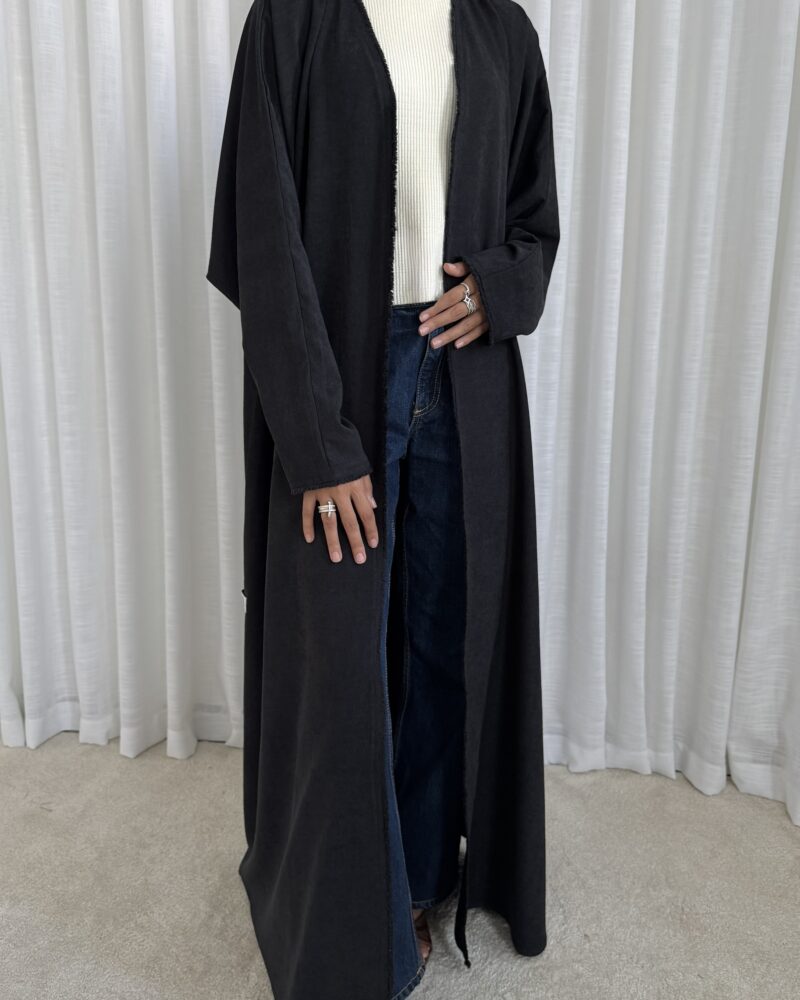 Charcoal abaya