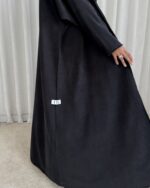 Charcoal abaya - Image 2